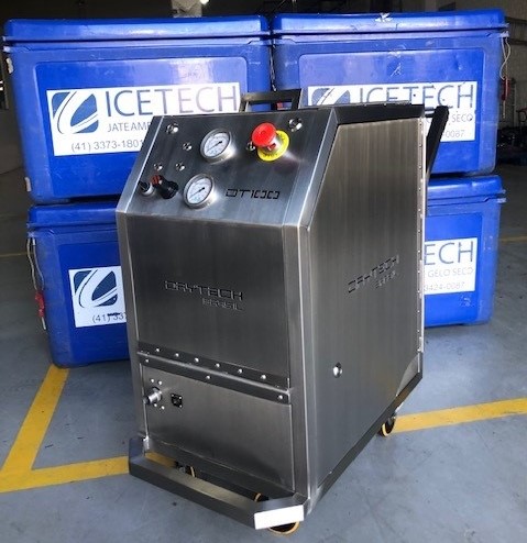 Jateadora de Gelo Seco Drytech DT-100